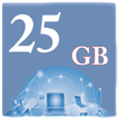 MB APP: 25 GB internet Data