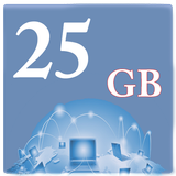 MB APP: 25 GB internet Data icon