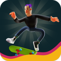 Longboard Crasher : True Skate