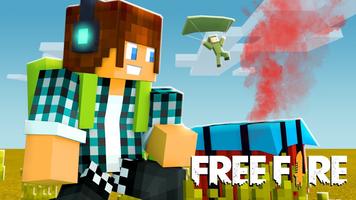 Mod Free Fire Minecraft Cartaz