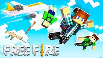 Mod Free Fire Minecraft imagem de tela 1