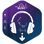 Descargador de música icono