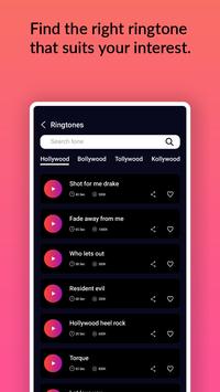 Android Music Ringtones, Songs screenshot 10