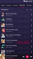 برنامه‌نما Music player عکس از صفحه