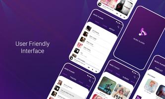 Music Player audio player for android MP3 Player تصوير الشاشة 1