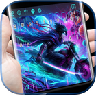 آیکون‌ Samurai Motorcycle Theme