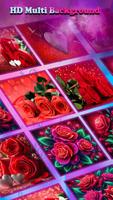 Red rose live keyboard โปสเตอร์