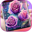 Pink Roses Keyboard Zeichen