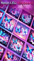 Butterfly and flowers Keyboard Ekran Görüntüsü 1