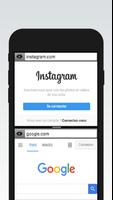 Dual Browser-screen الملصق