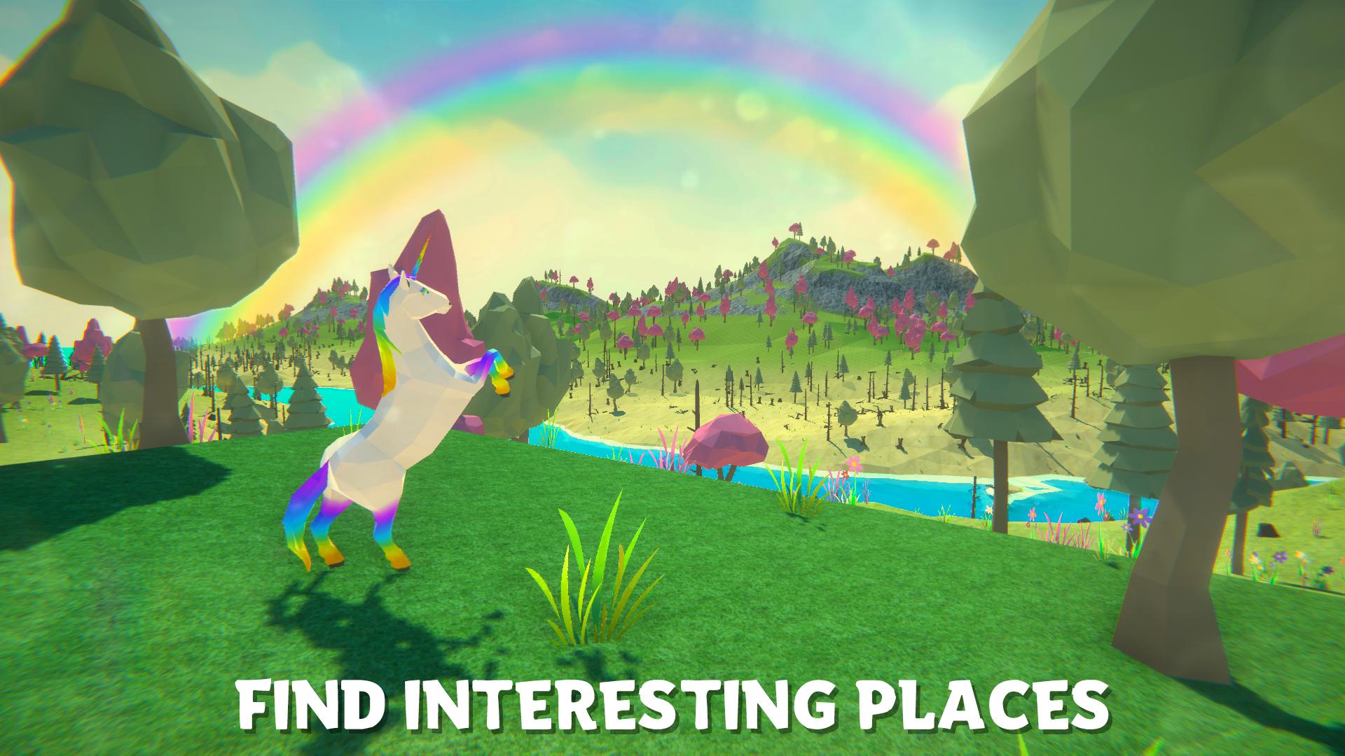 Unicorn Family Simulator Magic Horse World For Android Apk Download - tiger horse horse world roblox