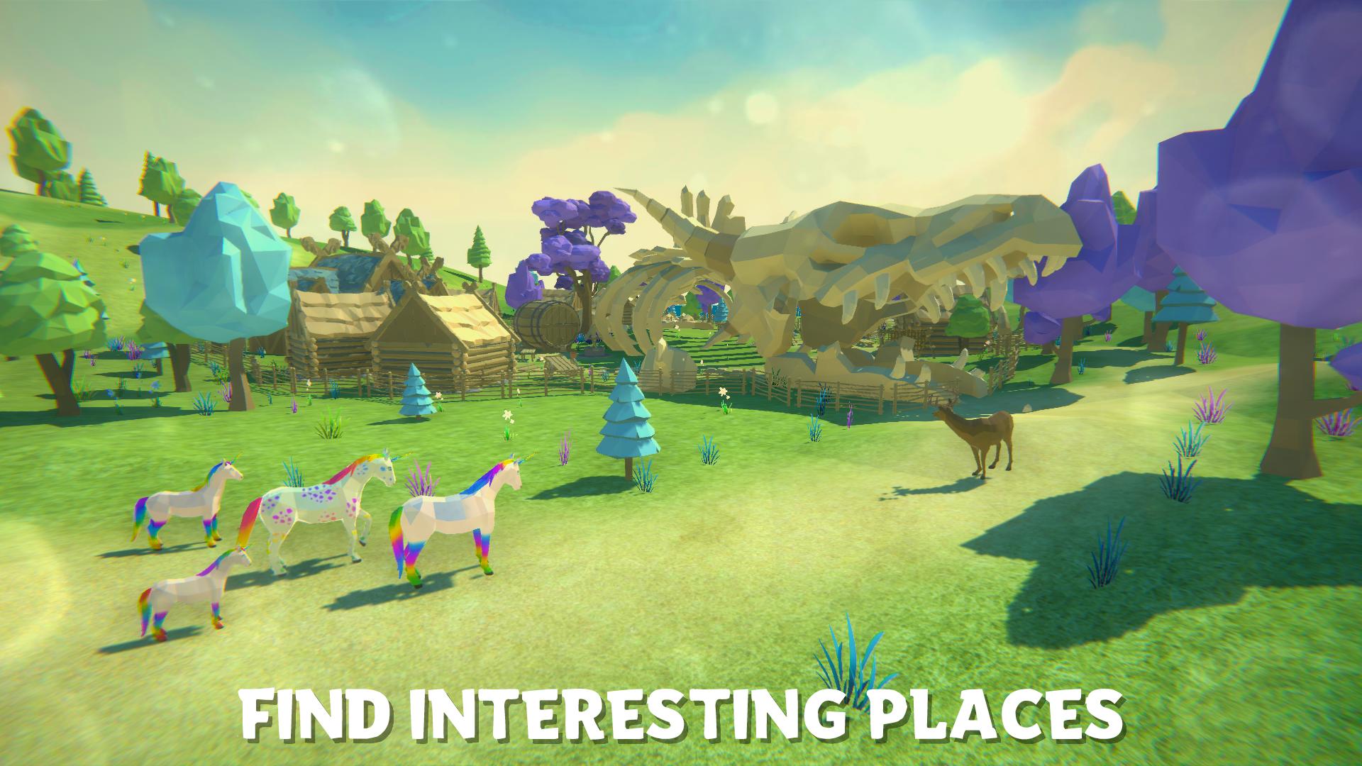Unicorn Family Simulator Magic Horse World For Android Apk Download - roblox horse world update