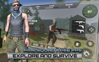 Fire Squad Battle Ops 3D captura de pantalla 1