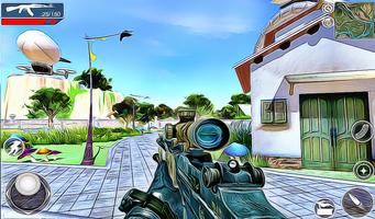 Fire Battleground Gun Shooter: Ekran Görüntüsü 3