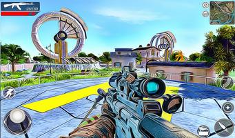 Fire Battleground Gun Shooter: Ekran Görüntüsü 2