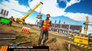 City Construction Excavator 3D capture d'écran 2