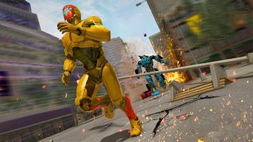 Robot Car Transformer War Game - Robot Game 2019 اسکرین شاٹ 1