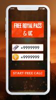 Free Royal Pass & Uc counter скриншот 1