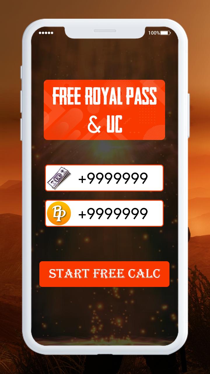 Free Royal Pass Uc Counter For Android Apk Download - calculator for robux free v1 3 com robux roblox freecalc for