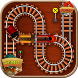 Rail Track Maze: Train Puzzler