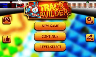 Poster Rail Track Maze: Train Puzzler
