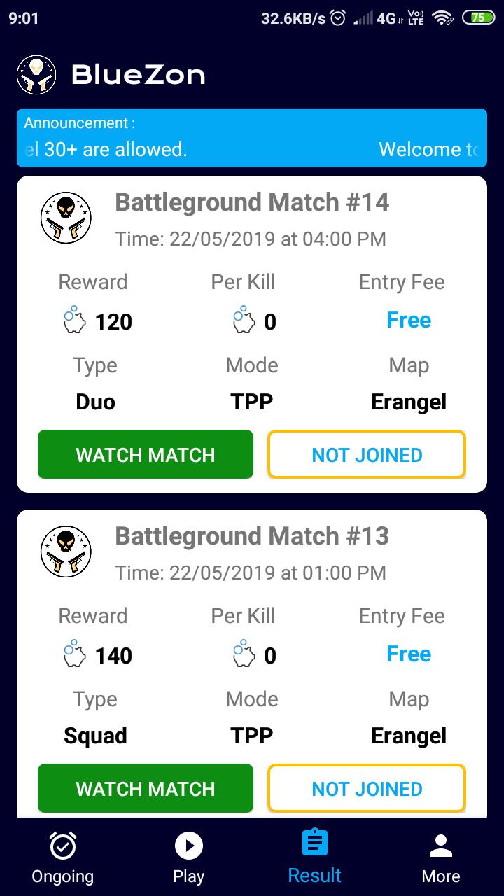 Pubg Tournament Free Fire Tournament Bluezon For Android