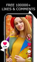 TikBooster - Fans & Followers & Likes & Hearts ảnh chụp màn hình 1