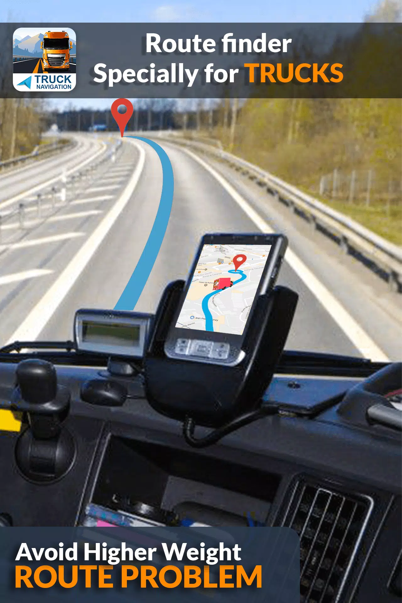 Driving Directions For Truckers Truck Gps Navigation For Android Apk Download
