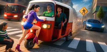 Tuk Tuk Rickshaw - Auto Game