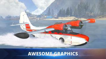 Flight Simulator 3D Free - Flight Games скриншот 2