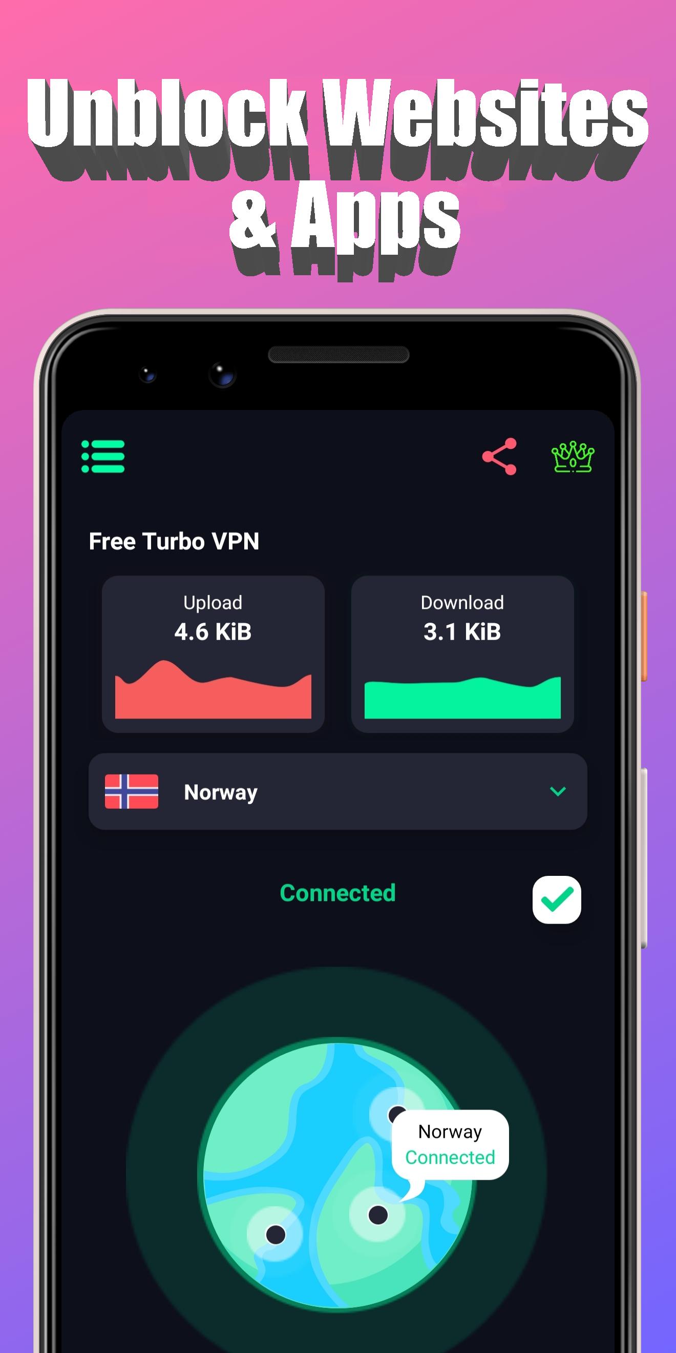 Turbo Vpn | Get turbo vpn apk for pc and android | Premium version free turbo vpn download for android