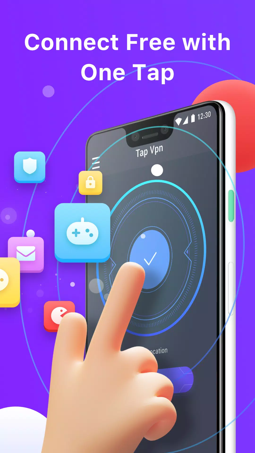 OneTap VPN 2023 - Premium VPN 2.1.0 APKs Download - com.appbroker.onetapvpn