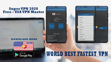 Super VPN 2020 Free - USA VPN Master bài đăng