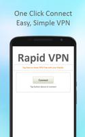 Free VPN - Unblock Websites - Rapid VPN Affiche