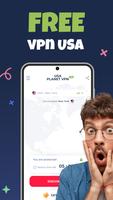 USA VPN - Turbo Private Proxy Plakat