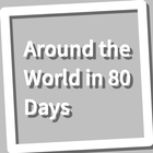 audio book,Around the World in 80 Days أيقونة