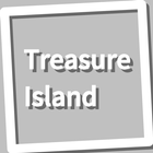 Book, Treasure Island Zeichen