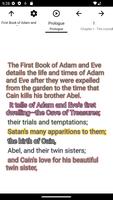 Book: Book of Adam and Eve capture d'écran 2