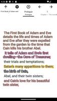 Book: Book of Adam and Eve captura de pantalla 2