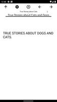 Book, True Stories about Cats and Dogs poster