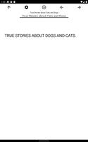 Book, True Stories about Cats and Dogs screenshot 2