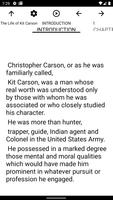 Book, The Life of Kit Carson تصوير الشاشة 1