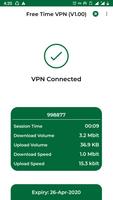 Free Time VPN اسکرین شاٹ 1