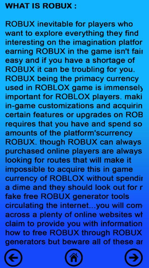 Free Robux Tips Earn Robux Free Guide 2019 For Android Apk Download - how to get free robux earn robux tips 2019 para android