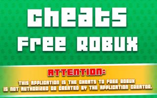 Free Robux Master for Roblox Counter Simulator Affiche