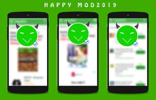 Happy free Mod App best 2019 Plakat