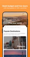 Freetour.com - travel app Plakat