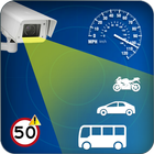 La vitesse Caméra Voix Alerte - GPS Carte Route icône