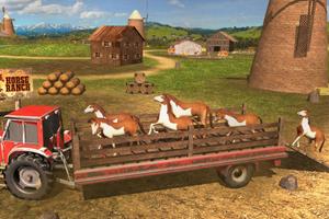 Farming Tractor Animal Cargo Transport screenshot 1