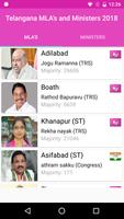 Telangana MLA\'s and Ministers 2018 Affiche